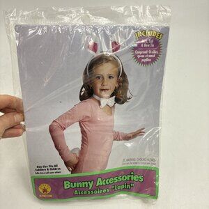 Rubies Kids One Size Bunny Accessories Ears Tail Bow Tie Costume Set